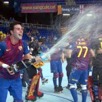 Barça celebra la liga Barça celebra la liga