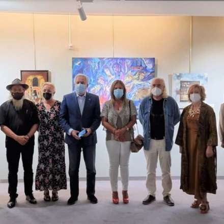 El certamen internacional Góis-Oroso-Arte inaugura una nueva sede en Cangas
