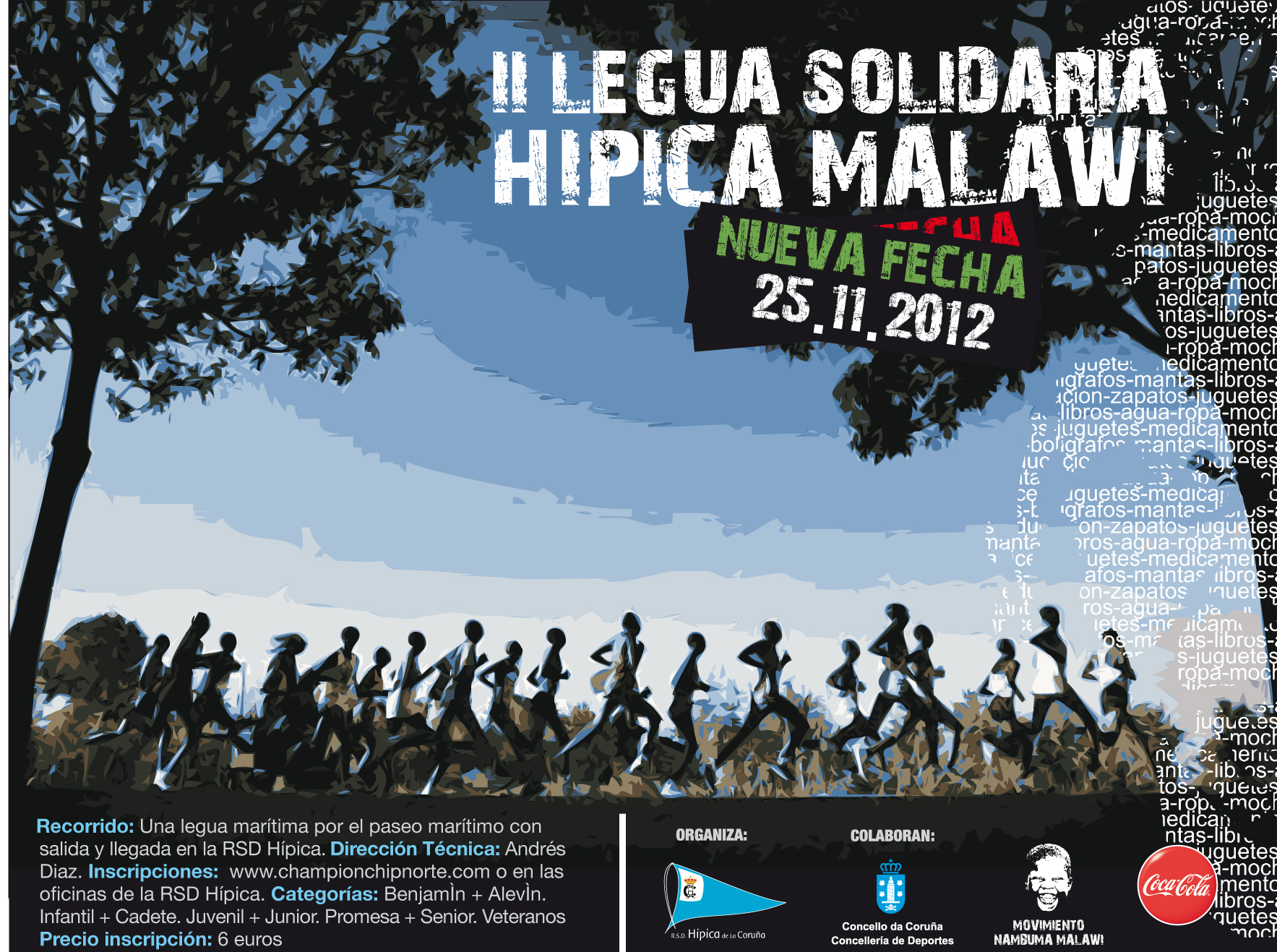II Legua Solidaria Hípica-Malawi el 25 de noviembre en el paseo marítimo