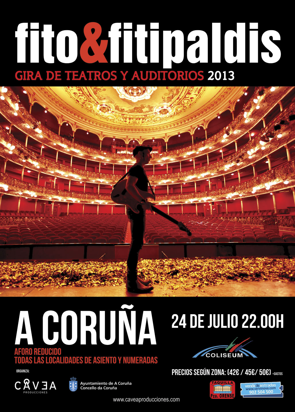 Fito & Fitipaldis en concierto en La Coruña