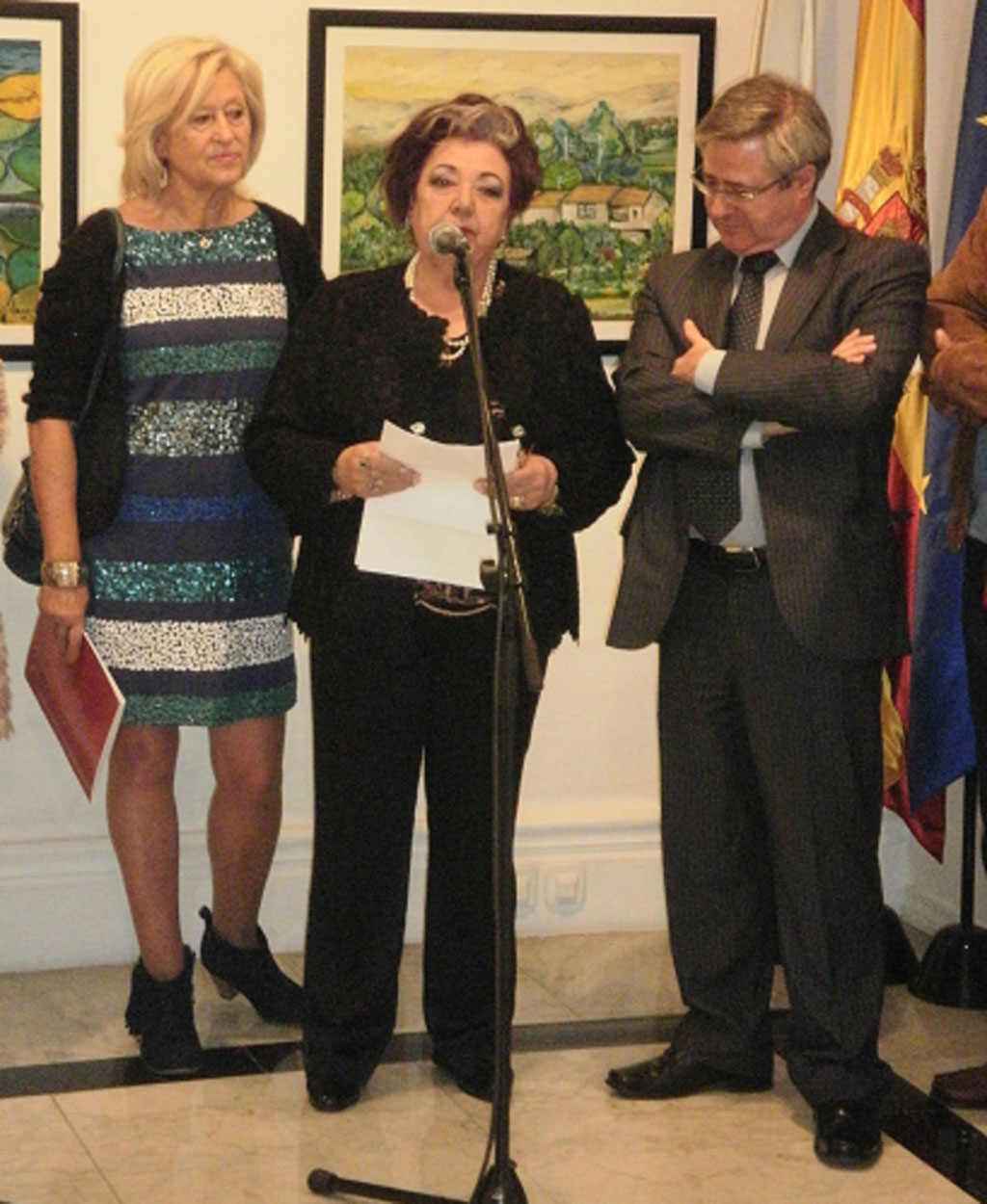 MESTURA, es el título que lleva la exposición  colectiva que se celebra en la Casa de Galicia en Madrid.