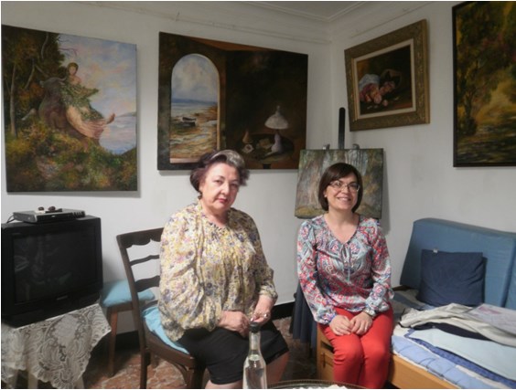 Entrevista para “Pintoras del Siglo XX”