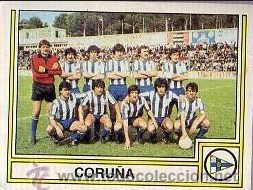 plantila real club deportivo coruna 1983
