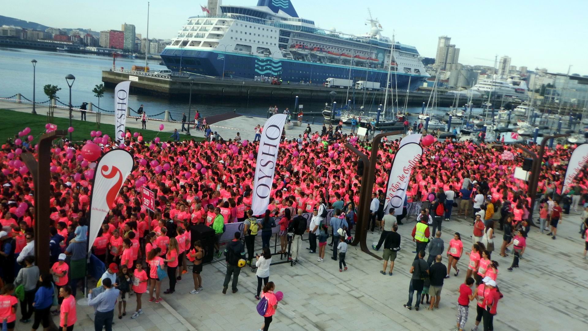 El domingo se disputará, en La Coruña, la “III Carrera de la Mujer” contra el cáncer de mama