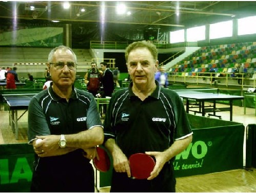 Elías, medalla de bronce en el Campeonato de España de Veteranos (+65) de Tenis de Mesa