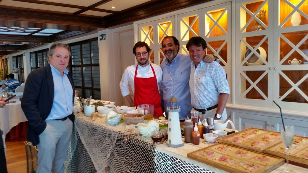 Pablo Porttabales, Tito Fernadez, Alejandro Gumarains y Fede G. Poncet  