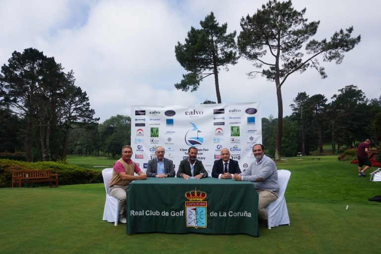 Presentado hoy en la Zapateira II Open de Golf Viajes Paco-Trofeo Fundación EXPONAV