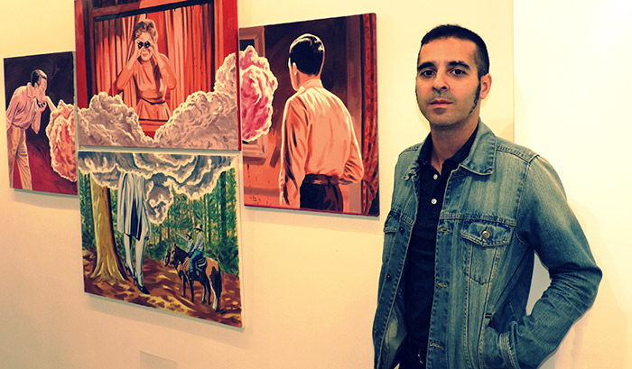 Soberbia exposición de pintura de Pablo Gallo, en la acreditada galería coruñesa “Monty4”
