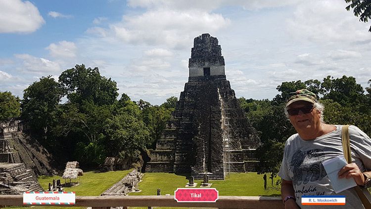 De la Laguna Petenchel a La Antigua, pasando por el gran centro arqueológico maya de Tikal.