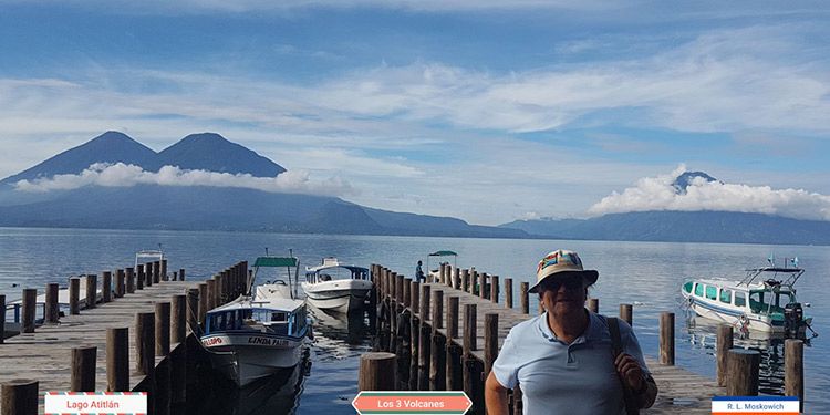 Hoy dediqué el día a recorrer el majestuoso Lago Atitlán y a visitar la ciudad Sutuhil de Santiago Atitlán.