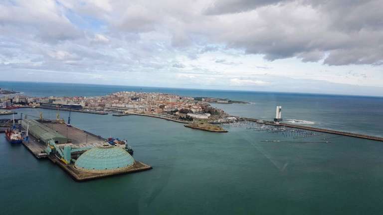 El Puerto de La Coruña batió su récord histórico de mercancías, durante el pasado año