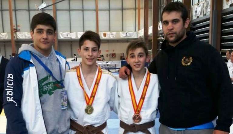 Nuevos éxitos de los representantes del Judo Club Coruña, en los Campeonatos de España Escolares