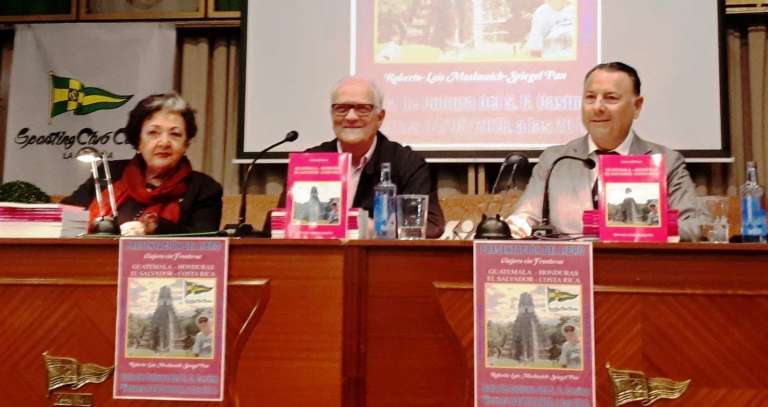 Exitosa presentación, en el Casino de La Coruña, de mi libro sobre el viaje a América Central