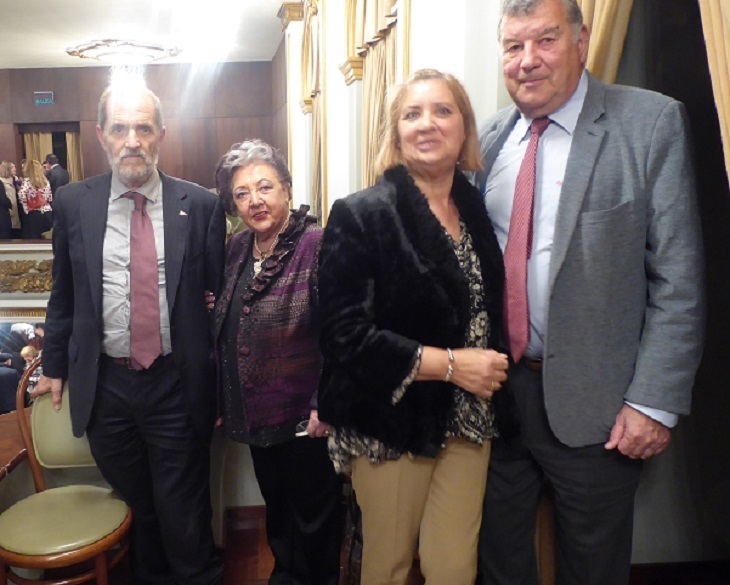 Gran concierto musical ofrecido en el teatro Colón por la banda del Cuartel General de la Fuerza Logística Operativa