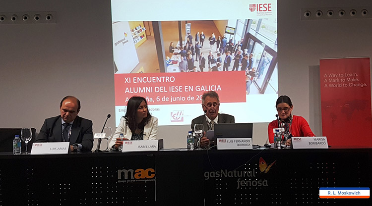 Éxito del “XI Encuentro de alumnos IESE”, de la Universidad de Navarra, celebrado en La Coruña