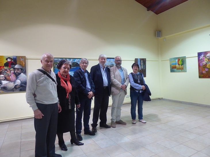 Exposición colectiva de 23 pintores socios de la Asociación de Artistas de La Coruña