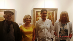 Soberbia exposición de “Pintores y Escultores Gallegos”, en la galería coruñesa “Xerión”