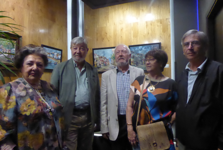 Cuadrado en la asociación de Artistas