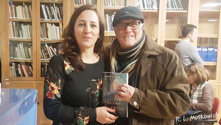 Exitosa presentación del libro “Lo que callan los muertos”, de Ana Lena Rivera, en la Diputación