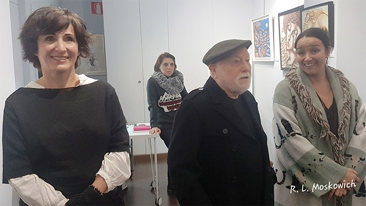 Soberbia exposición de Vanessa Lodeiro, en la Asociación de Artistas Plásticos Gallegos (ARGA)