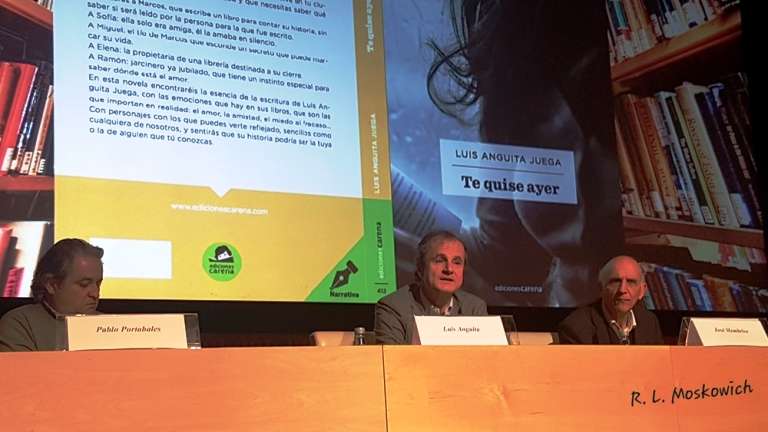 Exitosa presentación, en La Coruña, del libro “Te quise ayer”, del fiscal Luis Anguita Juega