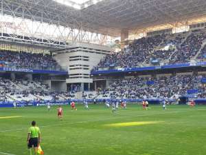 Real Oviedo 1 -Real Club Deportivo de La Coruña 1 en el Carlos Tartiere 31 de marzo de 2019