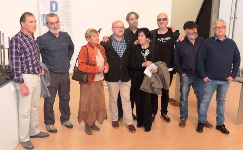 Éxito de la soberbia exposición de escultura “3DD9”, en la sala “Afundación” de La Coruña