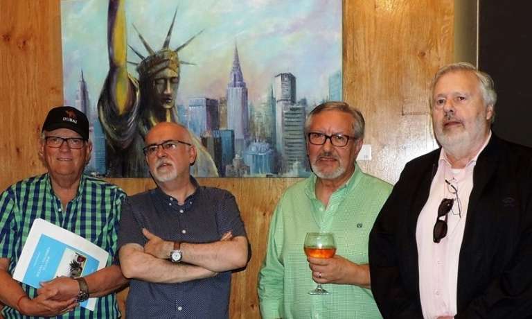 “In New York”, exitosa exposición de Francisco Otero, en la Asociación de Artistas de La Coruña
