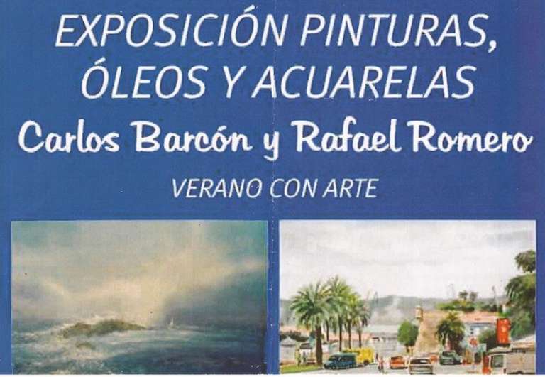 “Verano con Arte”, gran exposición de pintura de Carlos Barcón y Rafael Romero, en Ferrol