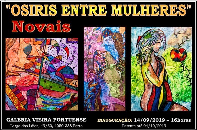 La pintora coruñesa “Novais” inaugurará una nueva exposición, en Oporto (Portugal), el día 14