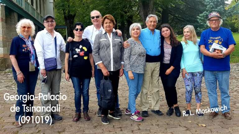 Visitas a Bobde, Gavazi, Signagui (Ciudad del Amor), al Palacio de Tsinandali, y a la aldea de Vardisubani