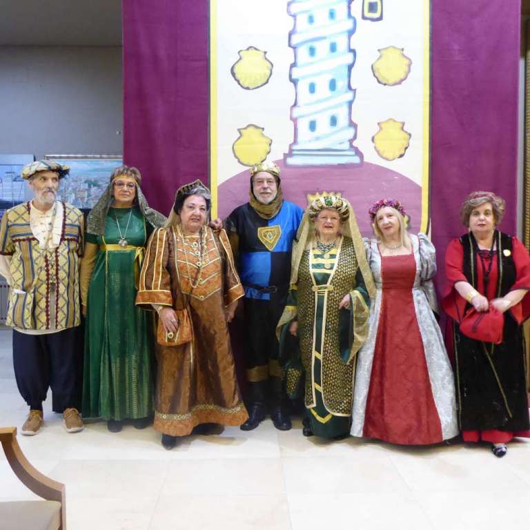 El Sporting Club de La Coruña, celebra su tradicional cena medieval.