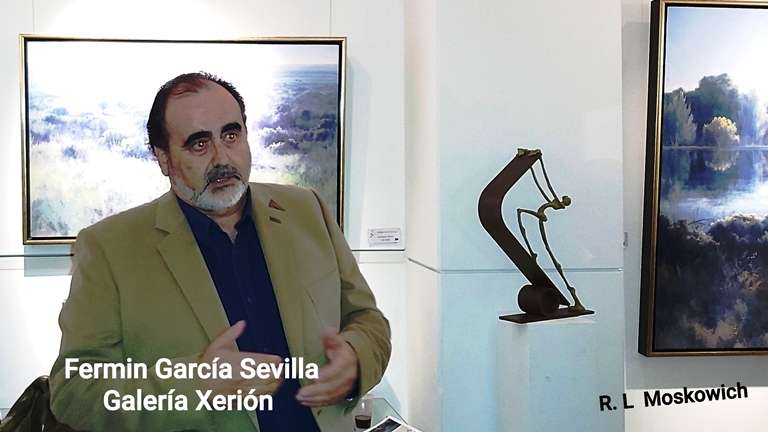 Excelente muestra de pintura, de Fermín García Sevilla, en la acreditada galería coruñesa Xerión