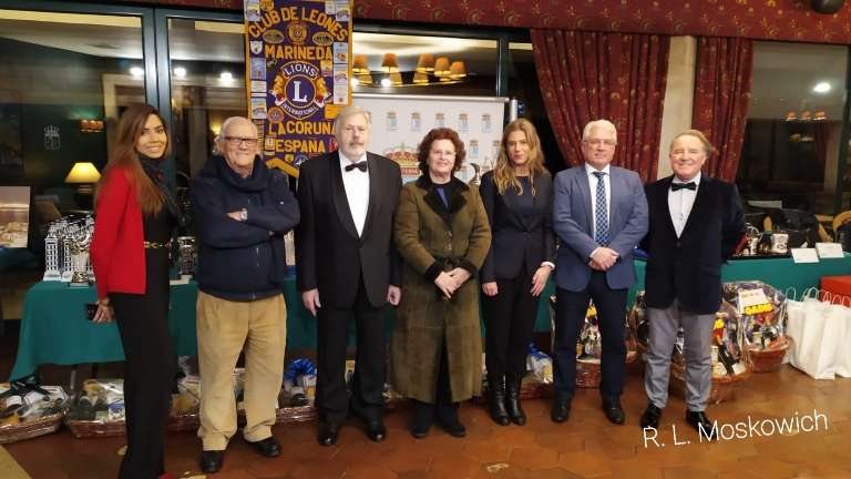 El Club de Leones La Coruña-Marineda entregó los premios de su “XXV Trofeo benéfico de Golf”