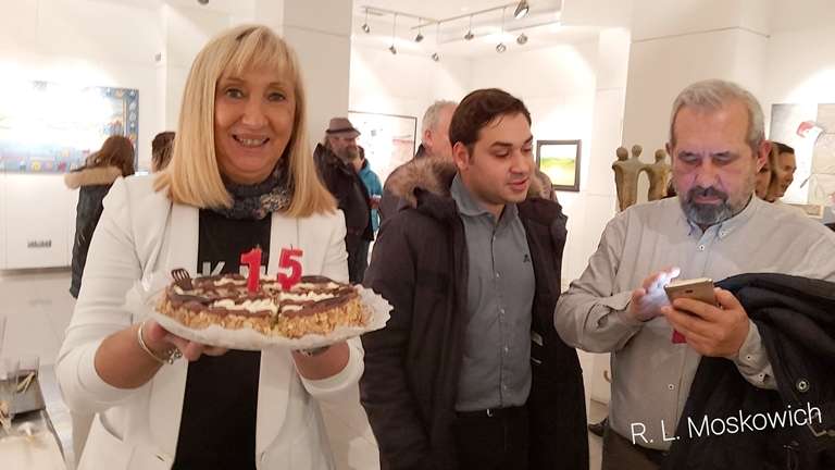 Gran celebración del XV Aniversario fundacional de la acreditada galería coruñesa “Xerión”