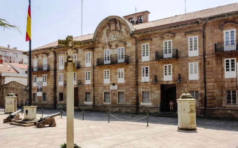 Celebración de la Pascua Militar, en el histórico Palacio de Capitanía General, en La Coruña