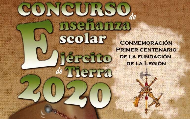 Publicada la convocatoria del “Concurso de Enseñanza Escolar del Ejército de Tierra 2020”