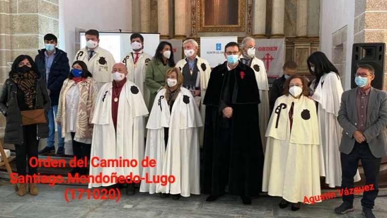 La “Orden del Camino de Santiago” celebró una exitosa “Jornada”, en Mondoñedo (Lugo)