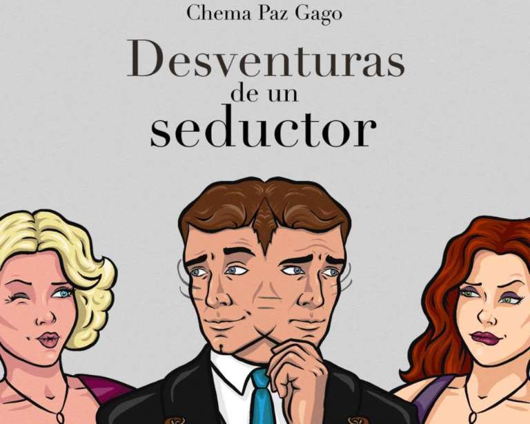 Chema Paz Gago está logrando otro éxito, con su novela “Desventuras de un seductor” (Amazon)