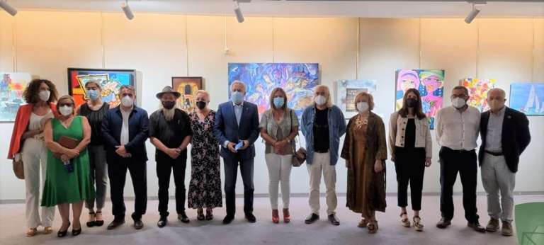 El certamen internacional Góis-Oroso-Arte inaugura una nueva sede en Cangas