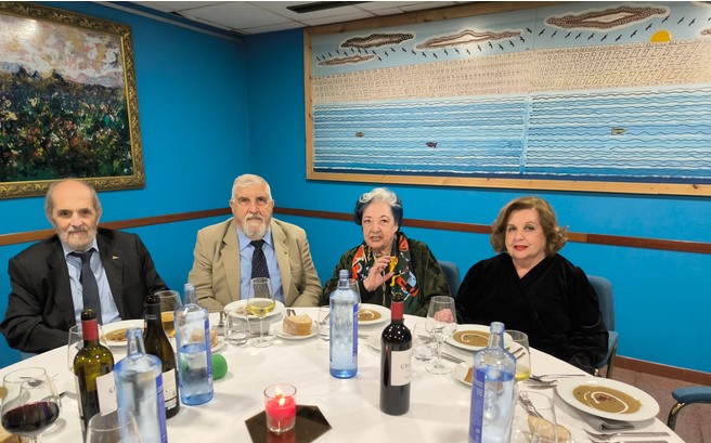 Cena del SAMAÍN en el Sporting Club Casino