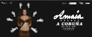 Amaia actuará en La Coruña en enero de 2026