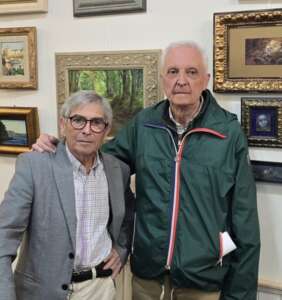 Hoy toca hablar de ARTE en mayúscula, dos grandes, entre los grandes, nos muestran su buen hacer en el arte
