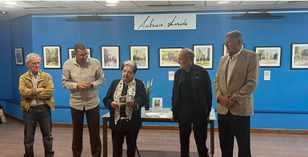 De nuevo Antonio Losada nos muestra. “Acuarelando a Coruña IV”